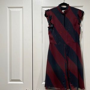 Tommy Hilfiger Icons blue and red shimmer dress